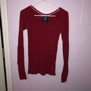 AE Red Sweater
